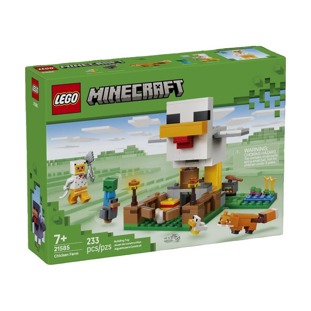 Lego Minecraft Fazenda de Galinhas - 21585