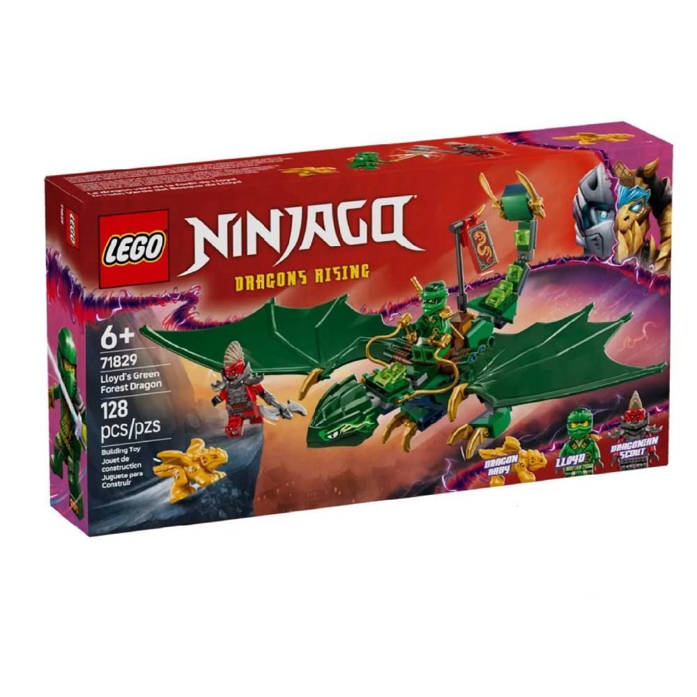 Lego Ninjago Dragão Da Floresta Verde Loyd - 71829