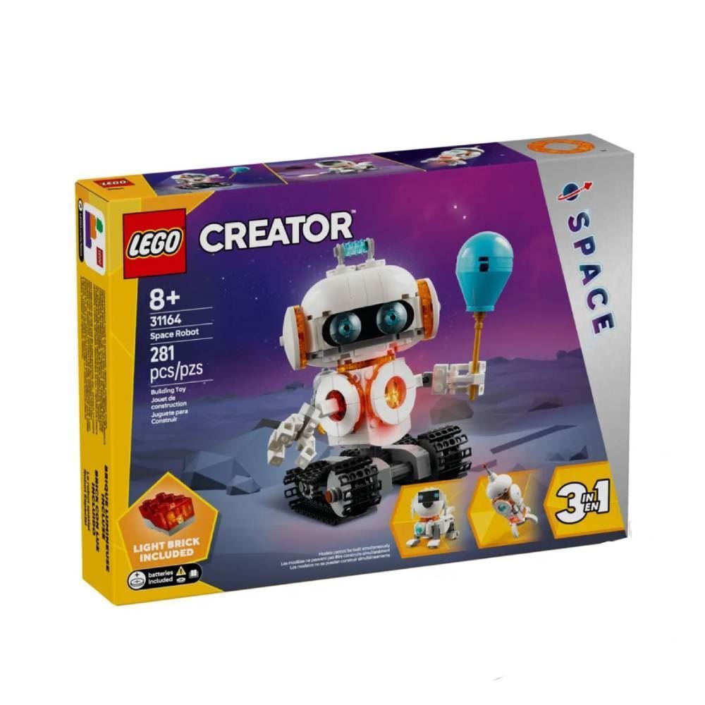 Lego Robô Espacial Creator 3X1 - 31164