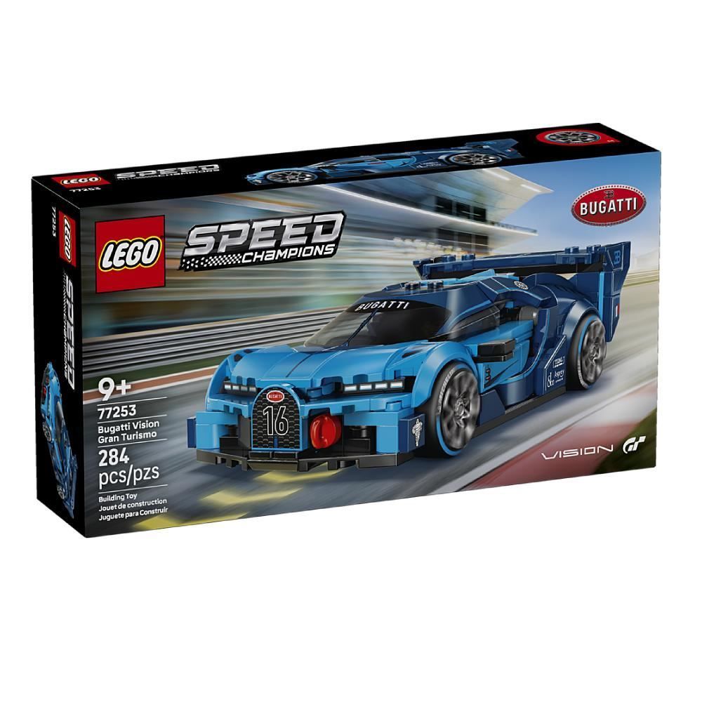Lego Speed Champions Hipercarro Esportivo Bugatti Vision Gt - 284 peças