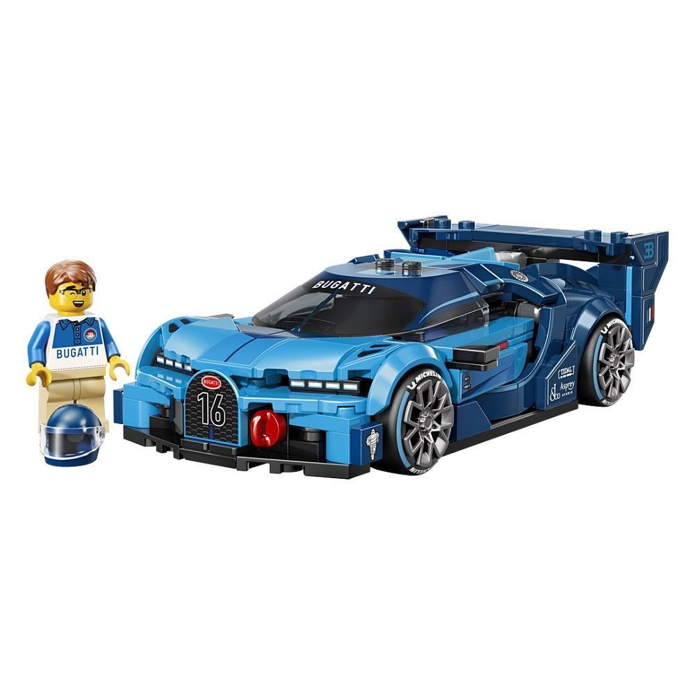 Lego Speed Champions Hipercarro Esportivo Bugatti Vision Gt - 284 peças