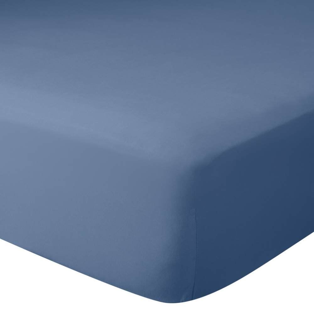 Lençol Avulso King 200 Fios Buona Fortuna - Azul Indigo