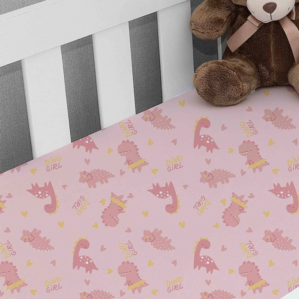 Lençol Infantil Avulso Para Berço Havan Baby - Girl