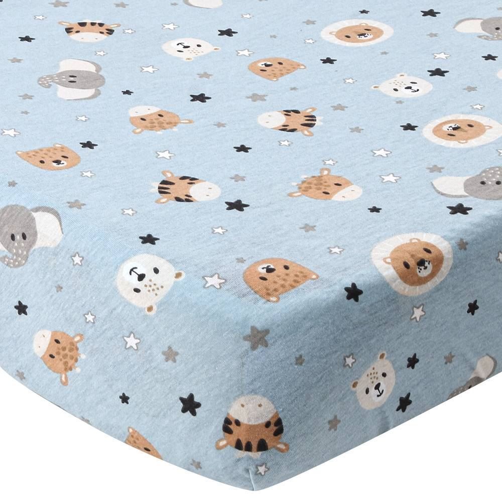 Lençol Infantil Avulso Para Berço Havan Baby - Safari