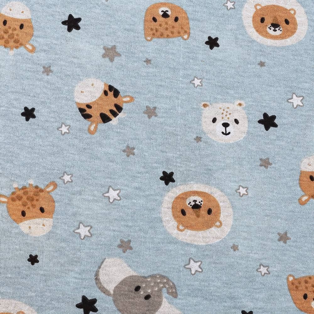 Lençol Infantil Avulso Para Berço Havan Baby - Safari