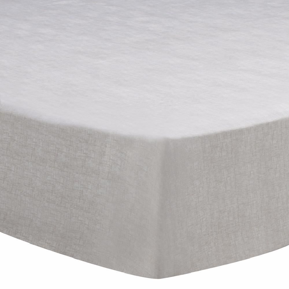 Lençol Avulso Queen Com Elástico 150 Fios Havan Casa - Artista Textura Bege