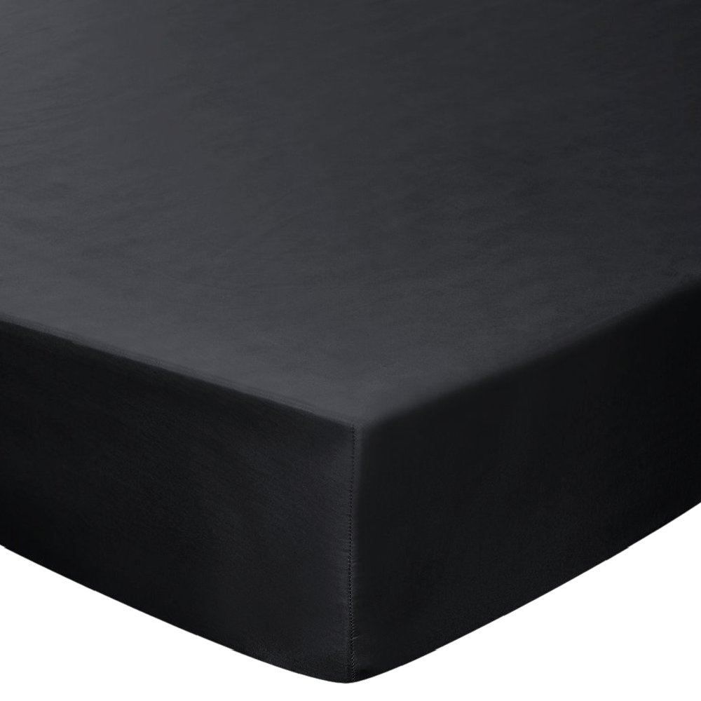 Lençol Avulso Queen Com Elástico Microfibra Liso Havan Casa - Preto