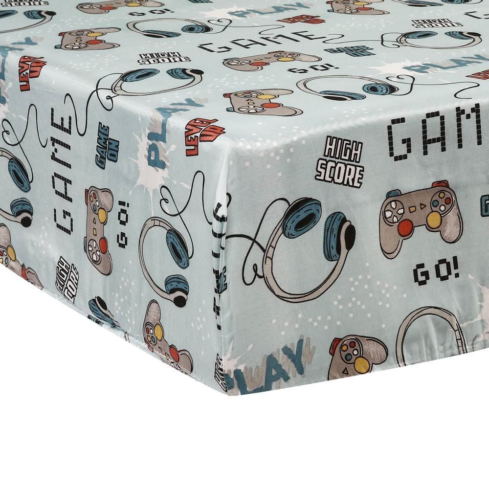 Lençol Avulso Solteiro Microfibra Havan Kids 1 Pç - Game Play 