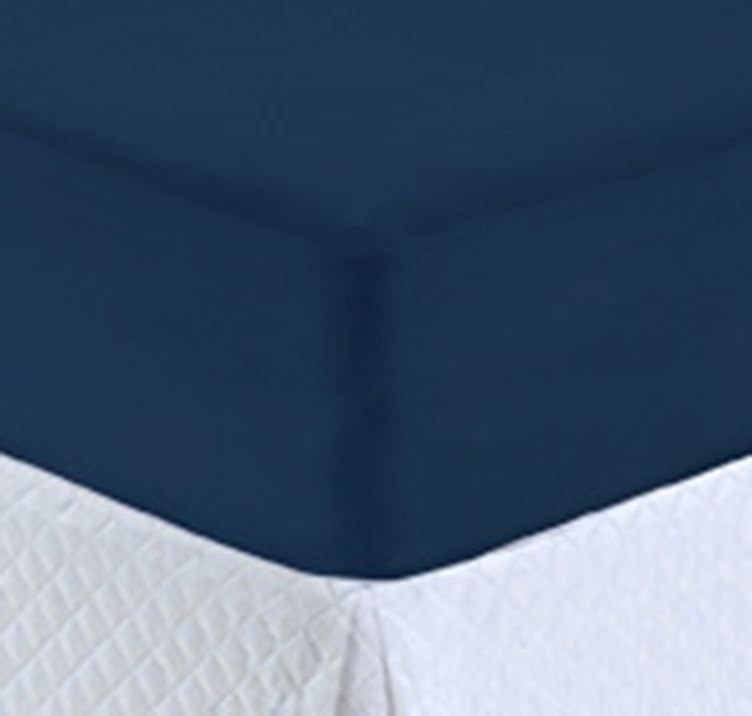 Lençol Avulso Solteiro Slym Solecasa 1 Pç - AZUL PROFUNDO