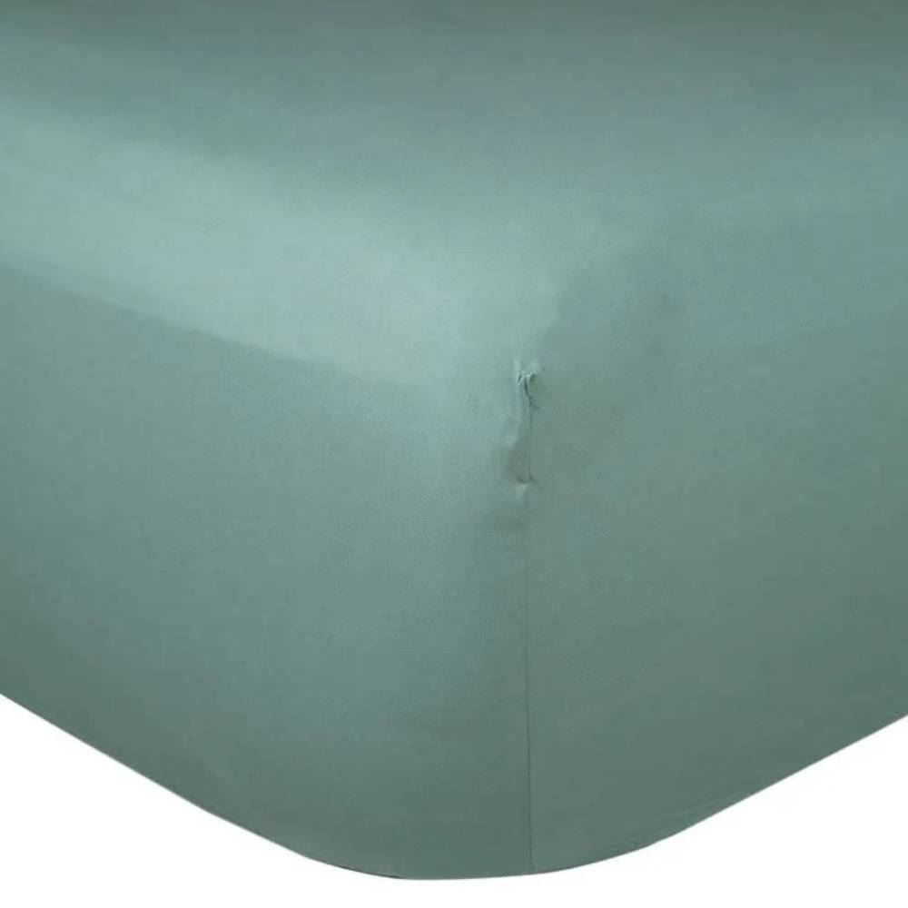 Lençol Casal Percal 100% Algodão Buona Fortuna - Verde