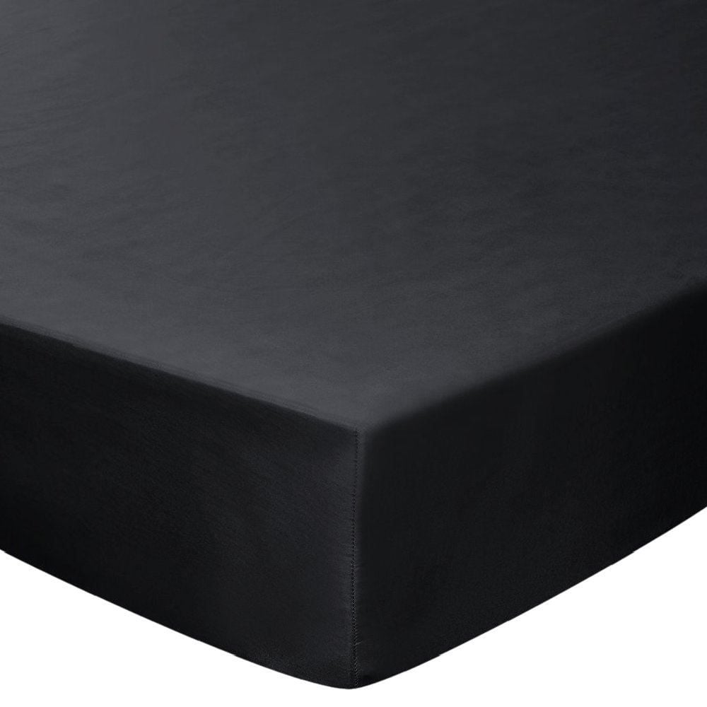 Lençol Casal Microfibra Liso Havan Casa - Preto