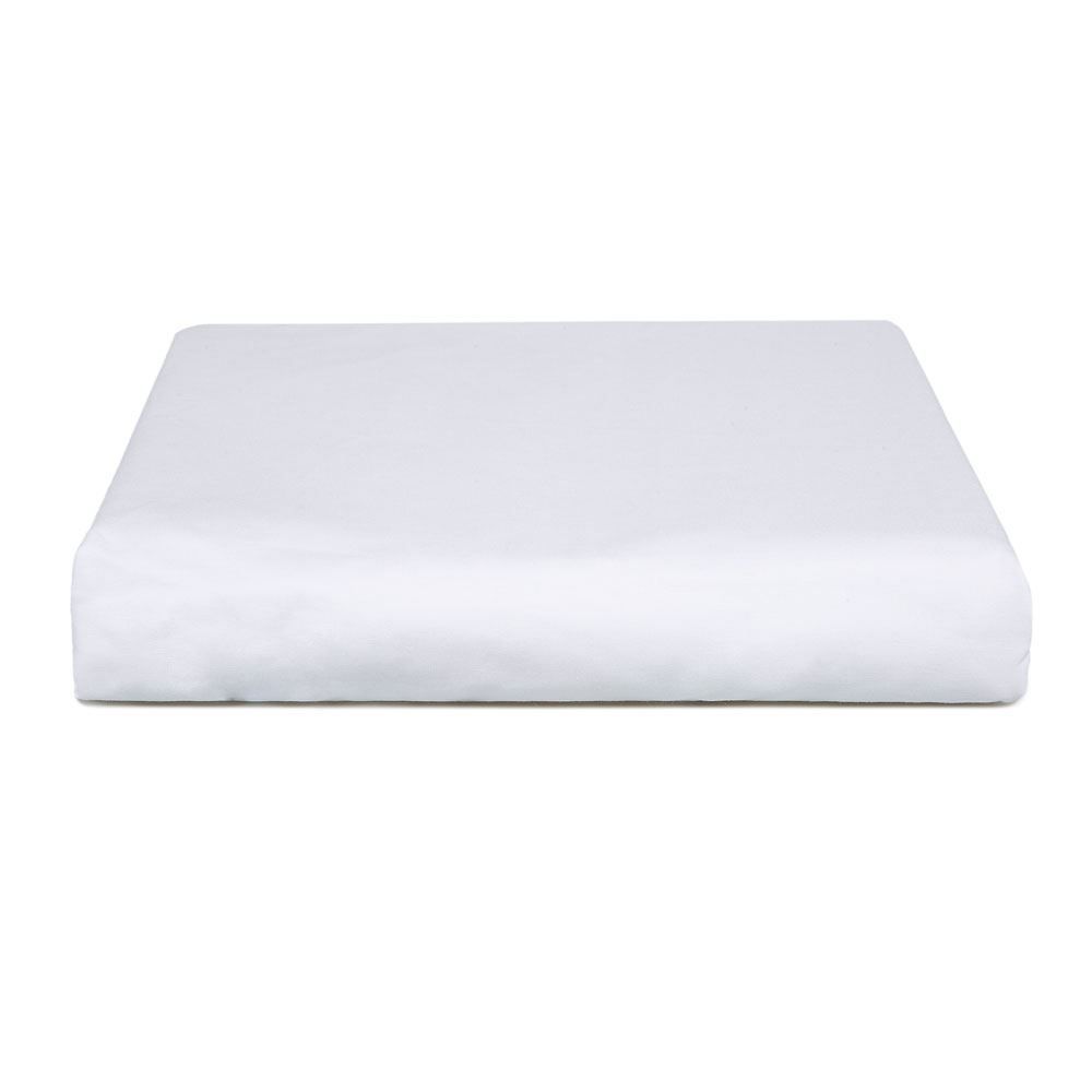 Lençol Com Elástico Solteiro 200 Fios Buona Fortuna - Branco