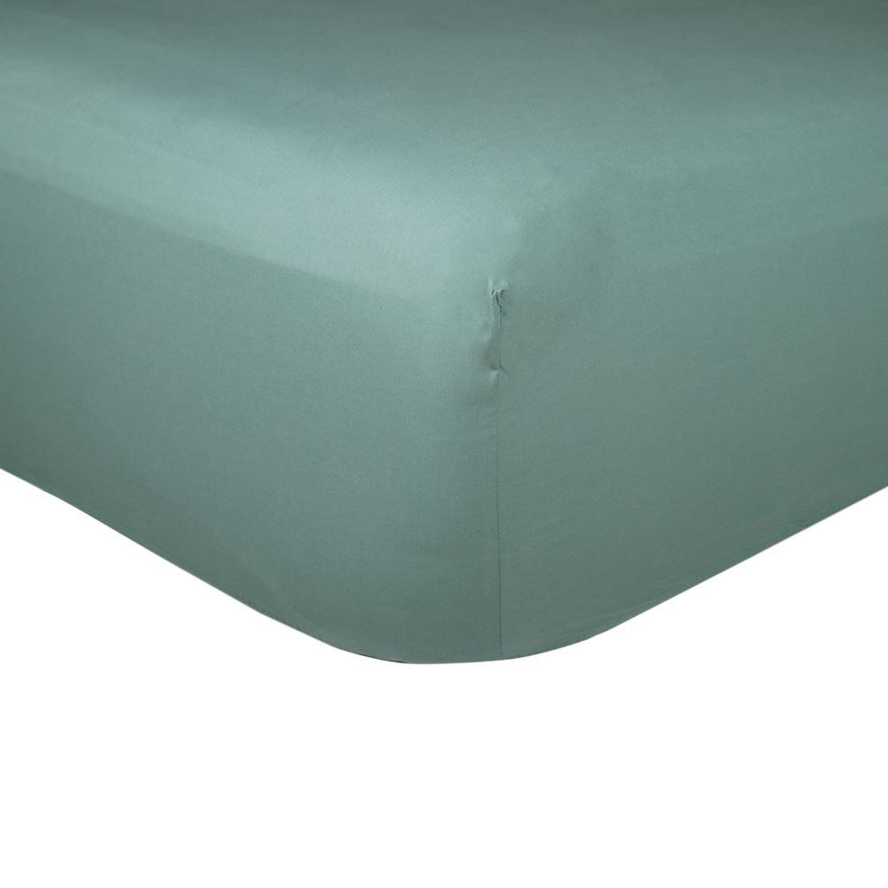 Lençol Com Elástico Solteiro 200 Fios Buona Fortuna - Verde