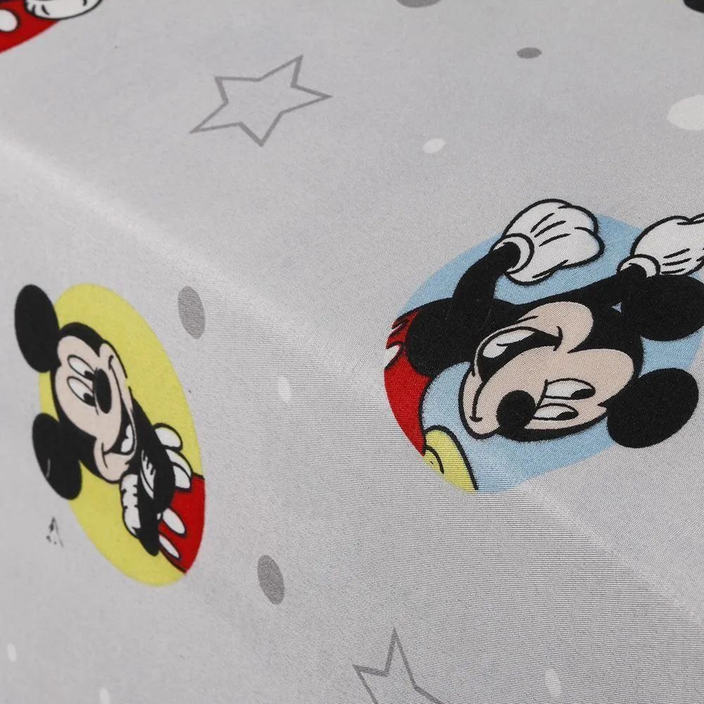 Lençol Infantil Solteiro Com Elástico Disney By Hedrons - Mickey
