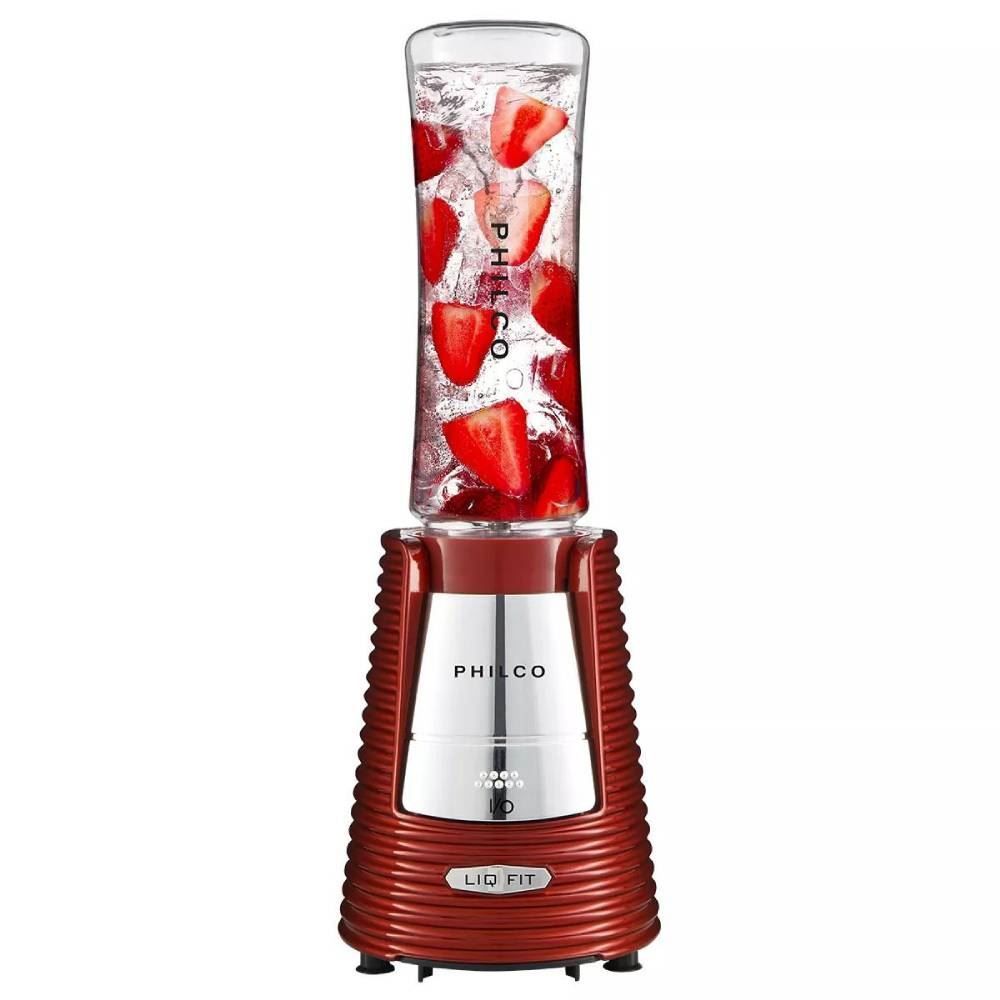 Liquidificador Fit Retrô 300W Blender Vermelho Philco