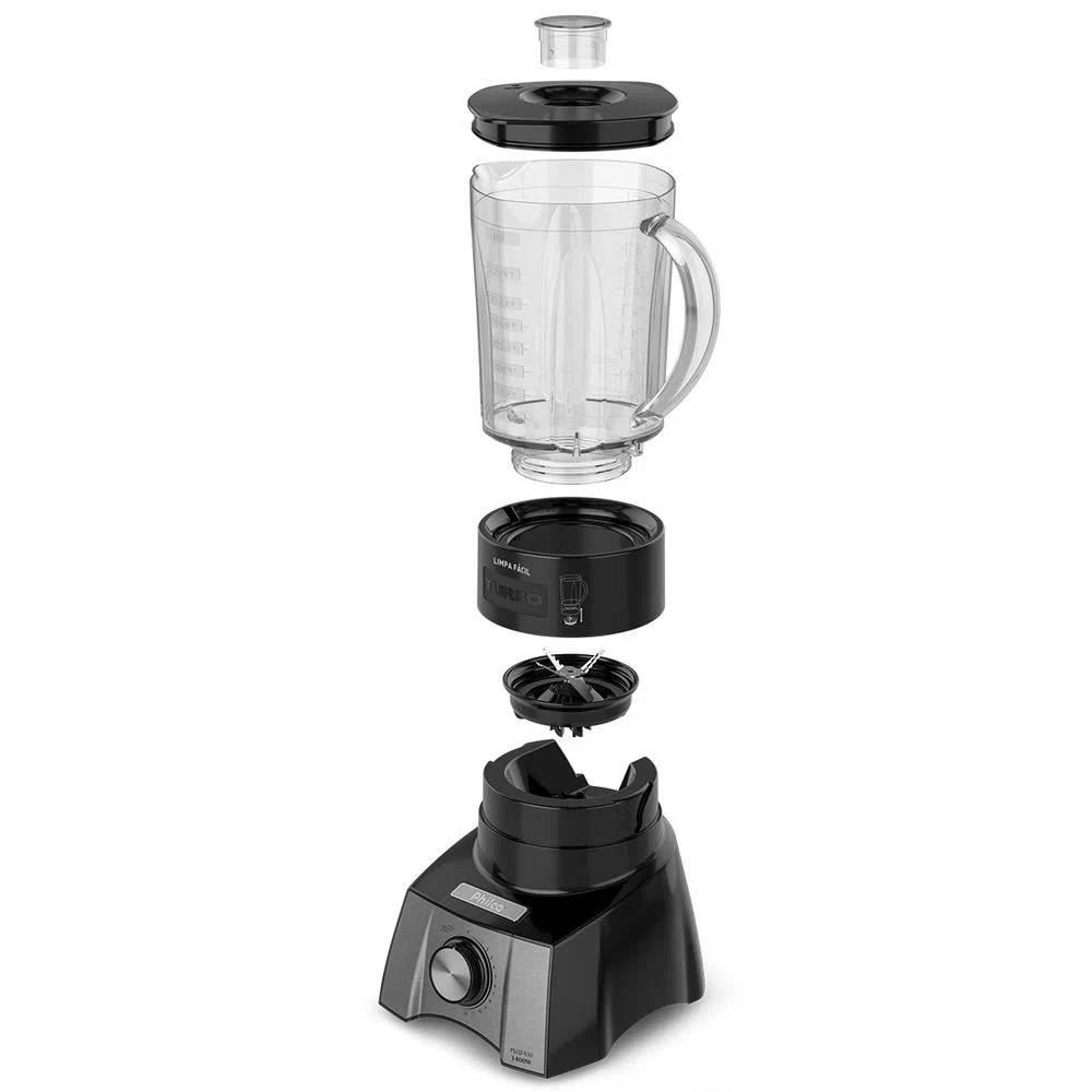 Liquidificador Philco Pro Maxx Limpa Fácil 3L 1400W PLQ1430P