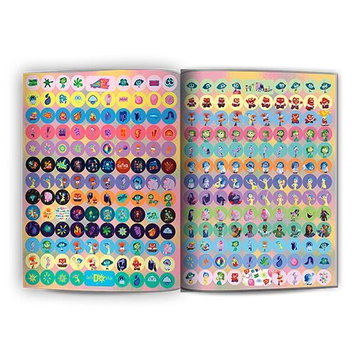 Livro 500 Adesivos Divertida Mente 2 Culturama Editora - 20090213