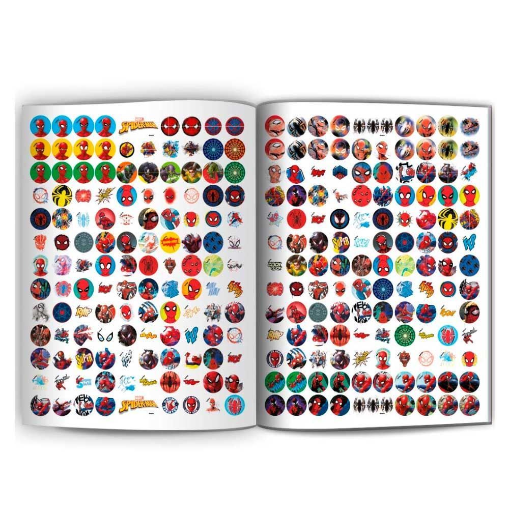 Livro 500 Adesivos Marvel Homem-Aranha Culturama - 020090301