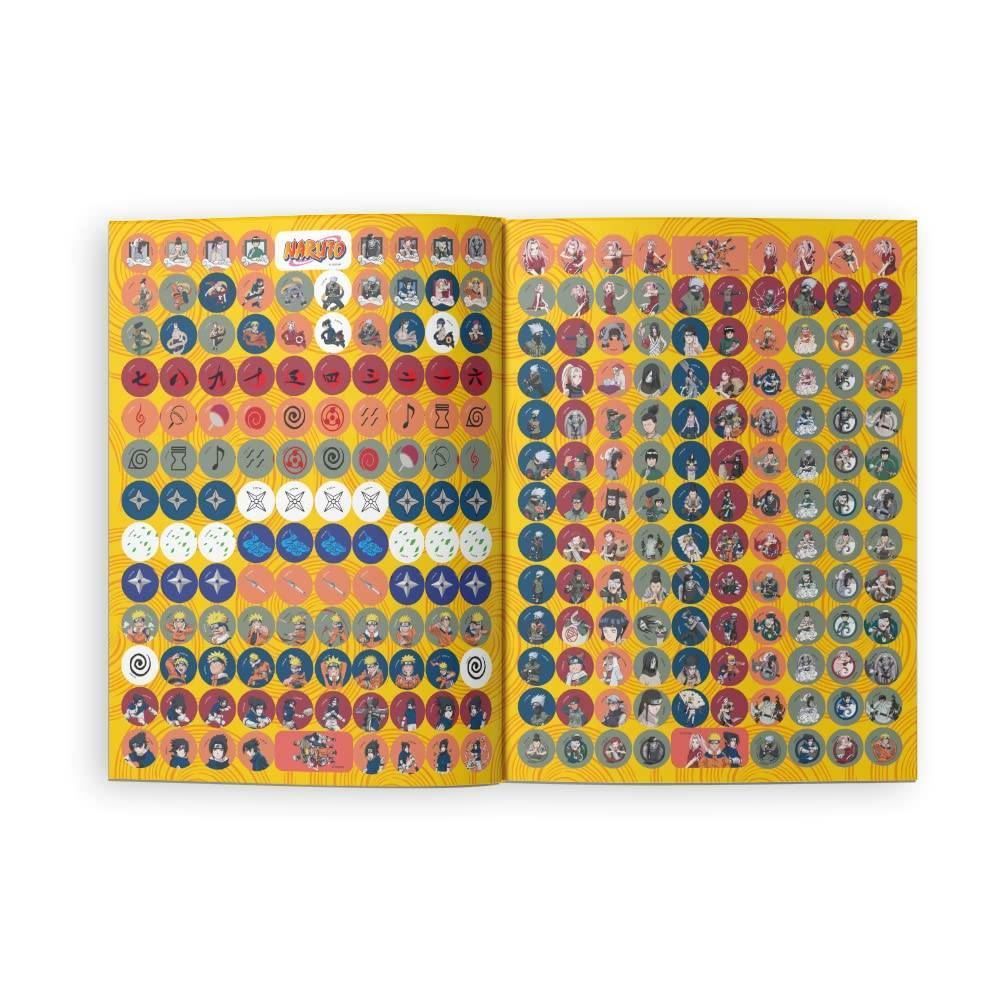 Livro 500 Adesivos Naruto Culturama - 20092601
