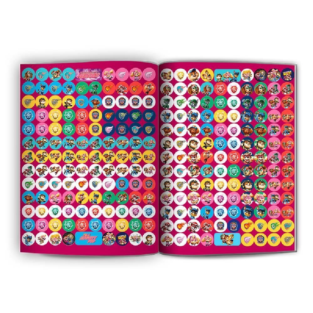 Livro 500 Adesivos Patrulha Canina Culturama Digital - Para Colorir