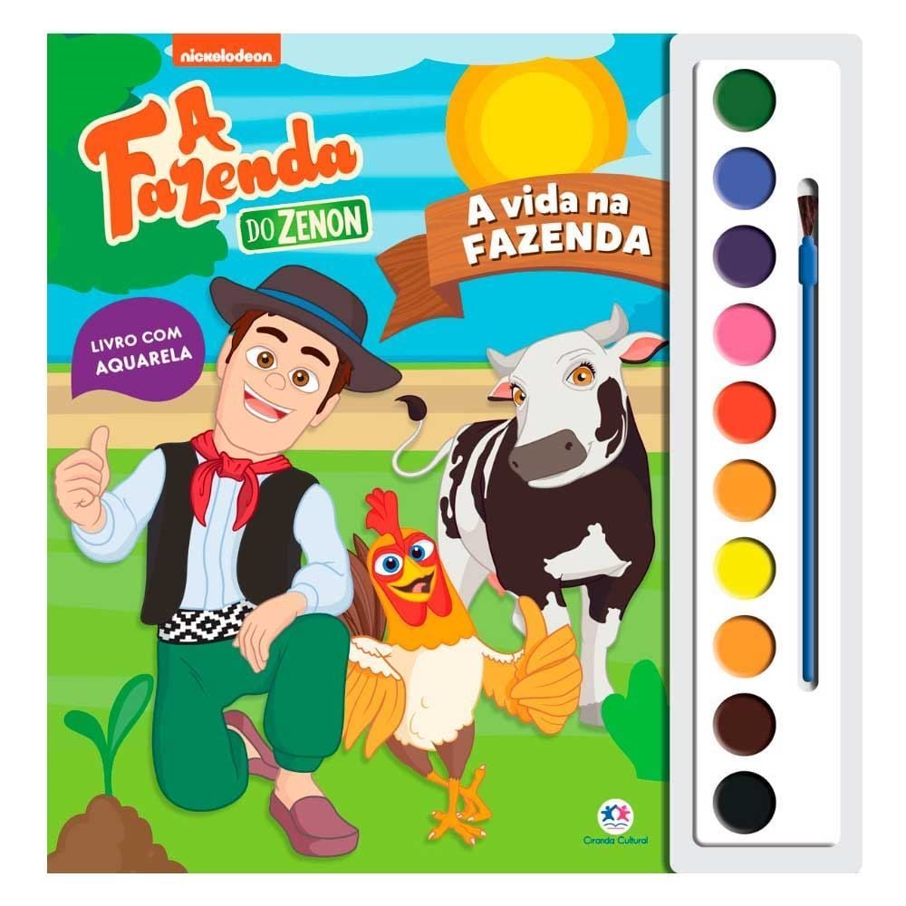 Livro A Fazenda Do Zenon A Vida Na Fazenda Ciranda Cultural - 9786555008388