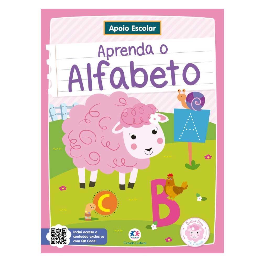 Livro Apoio Escolar Aprenda O Alfabeto Ciranda Cultural - 9786555007558