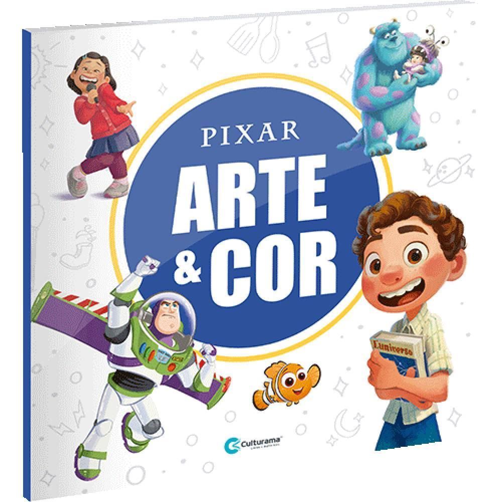 Livro Arte E Cor  Pixar Culturama - 020520214