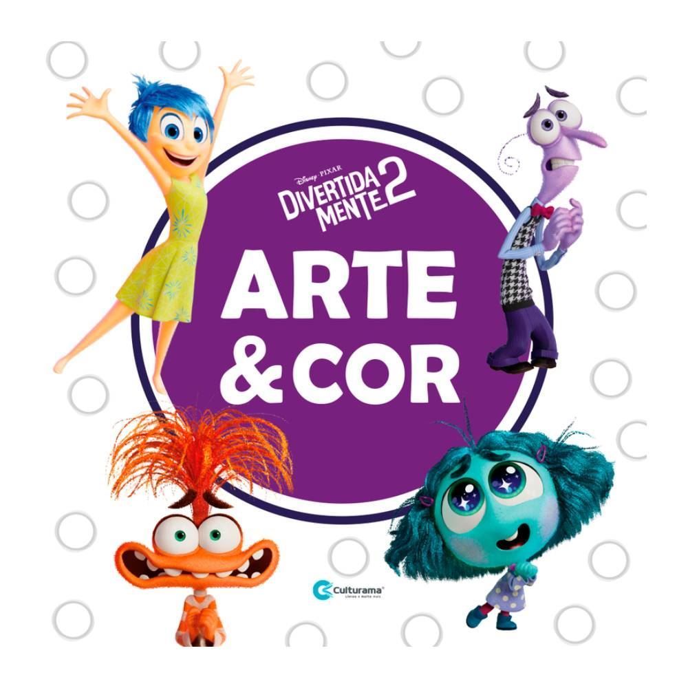 Livro Arte E Cor Divertidamente 2 Culturama Editora - Colorir