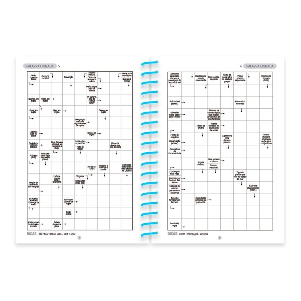 Livro Caça Palavras e Palavras Cruzadas Volume 1 - Culturama