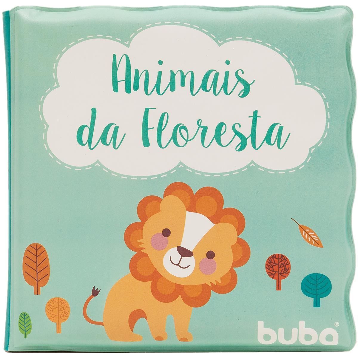 Livro De Banho Para Bebê Buba - Animais Da Floresta