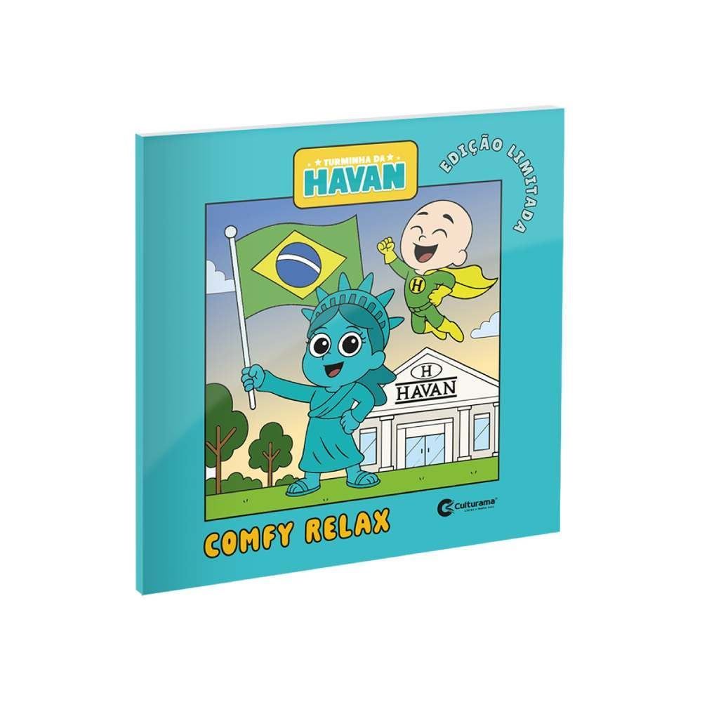 Livro De Colorir Comfy Relax Turminha Da Havan - Culturama