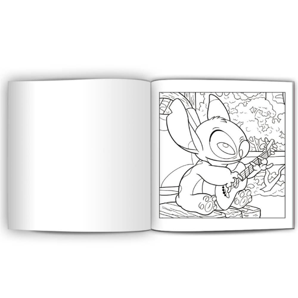 Livro De Colorir Comfy Stitch Ciranda Cultural - Azul