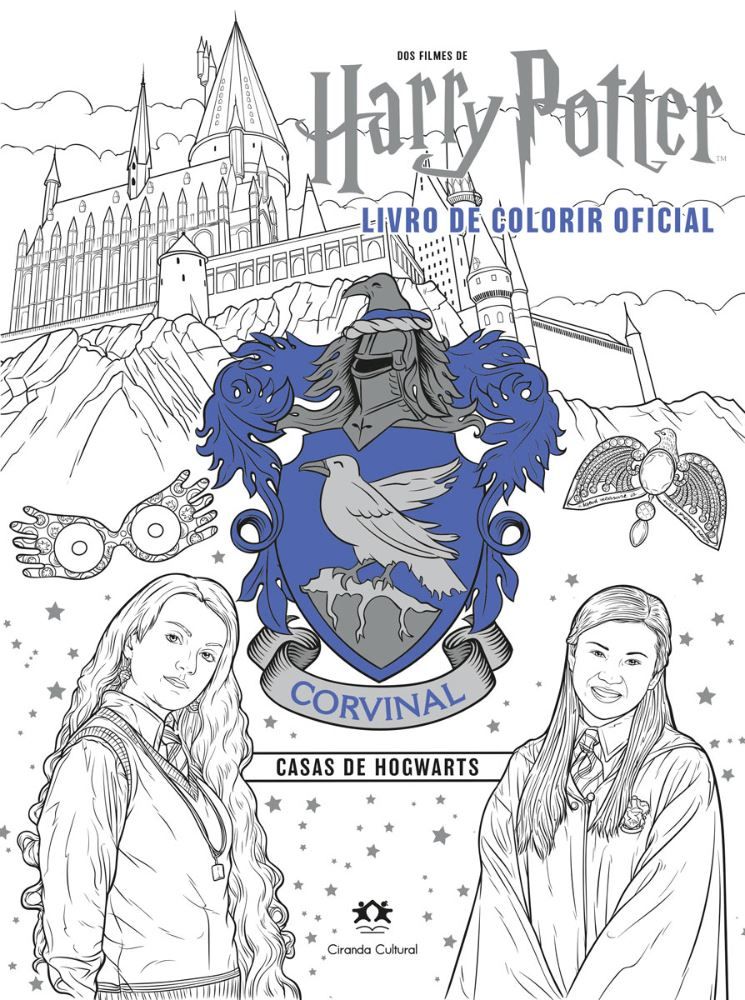 Livro Harry Potter Casas De Hogwarts - Corvinal