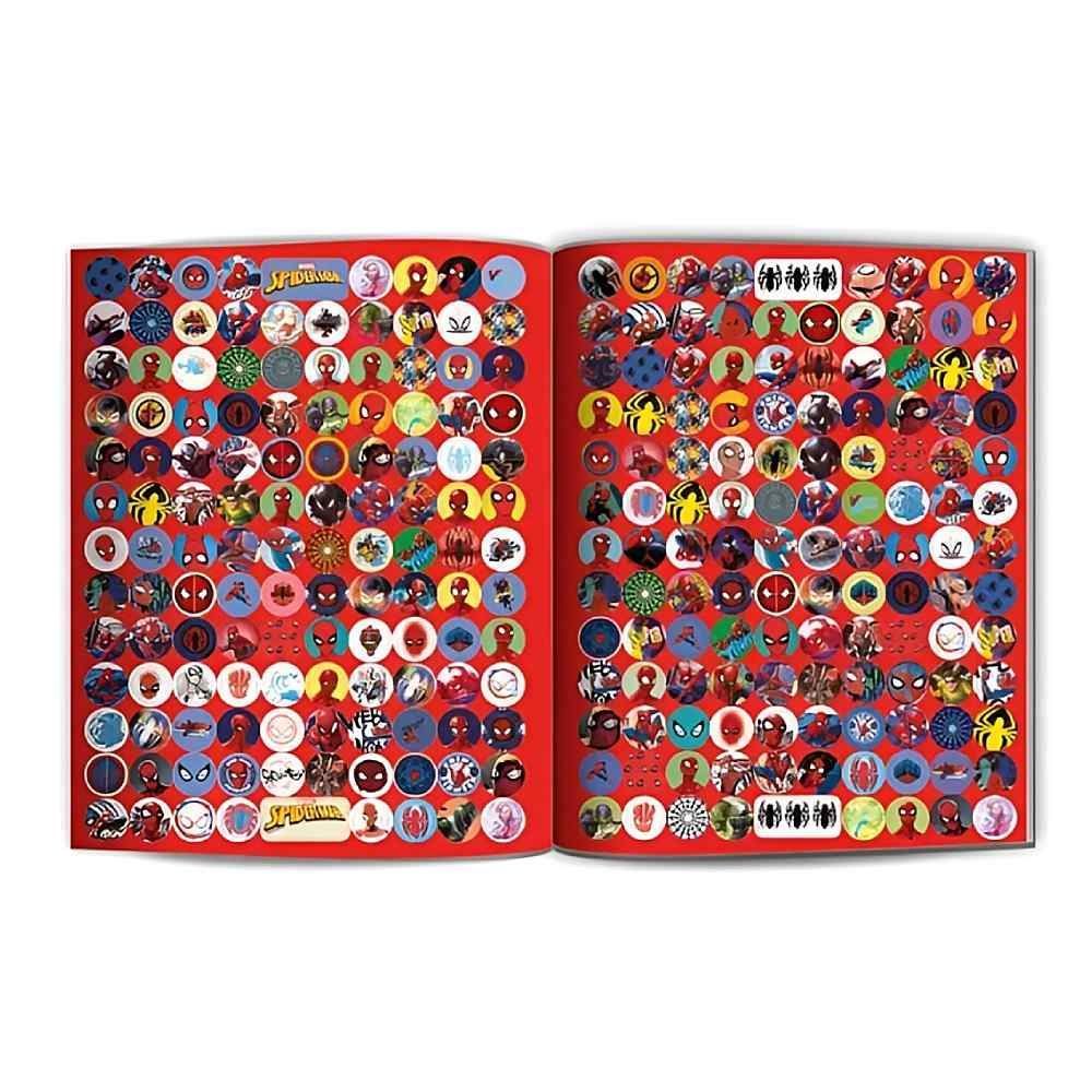Livro 500 Adesivos Homem-Aranha Culturama - Marvel