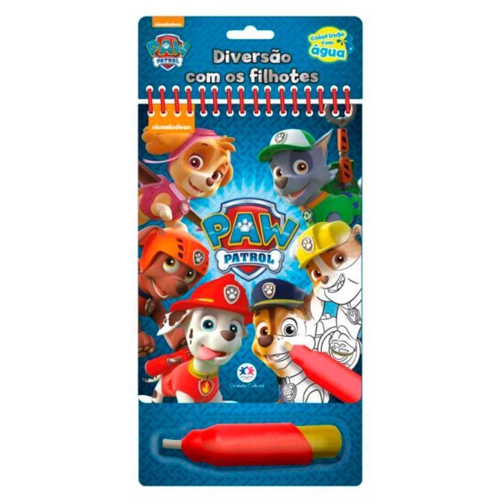 Livro Patrulha Canina Diversão Com Os Filhotes Ciranda Cultural - 9788538077817
