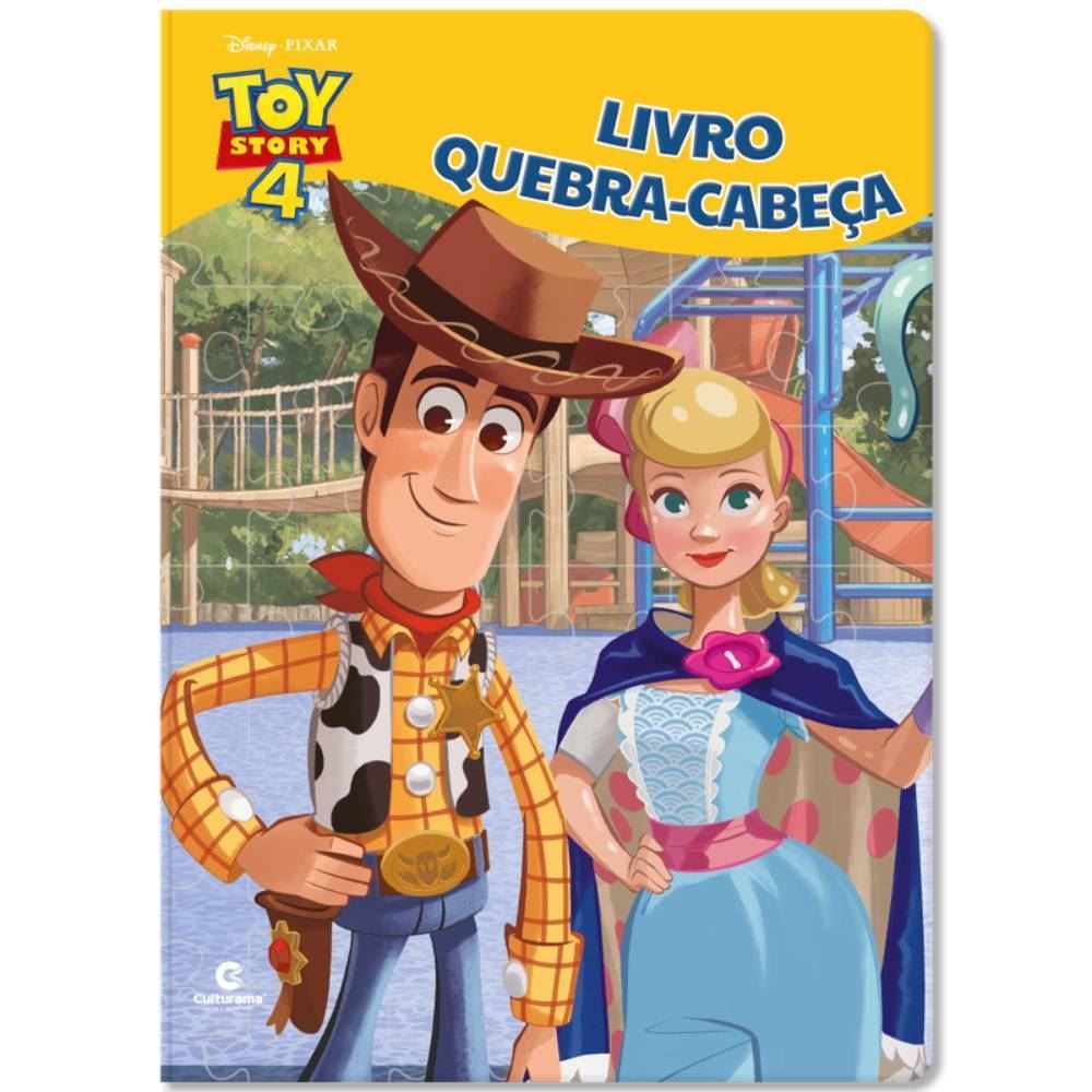 Livro Pop Com Quebra Cabeça Toy Story - 20730203