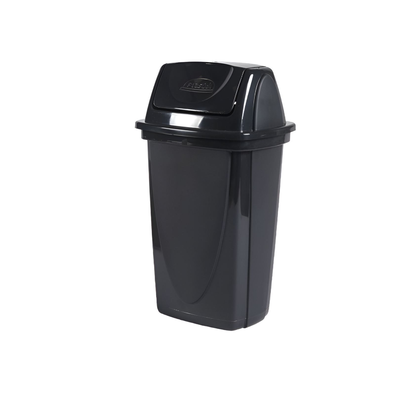 Lixeira Basculante Plasútil 7,2 Litros - Preto
