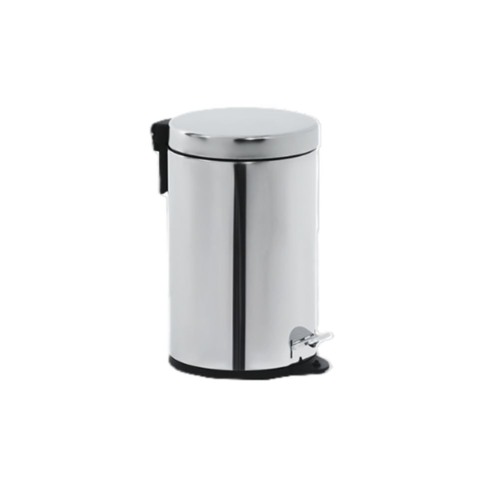 Lixeira Com Pedal Inox 5 Litros - Brinox