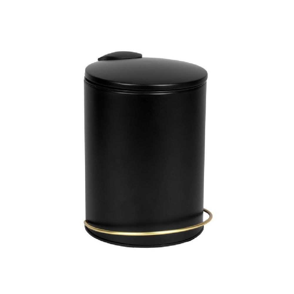 Lixeira Com Pedal Montreal Havan Casa 3 Litros - Preto 