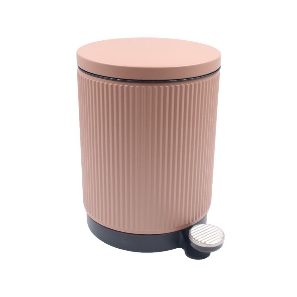 Lixeira Com Tampa Turim Havan Casa 5 Litros - Mocha Mousse