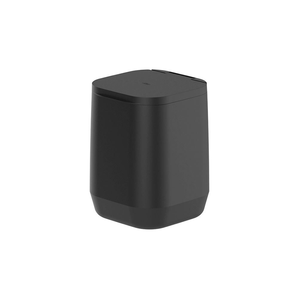 Lixeira De Piso E Parede Aura 6L Ou - Preto