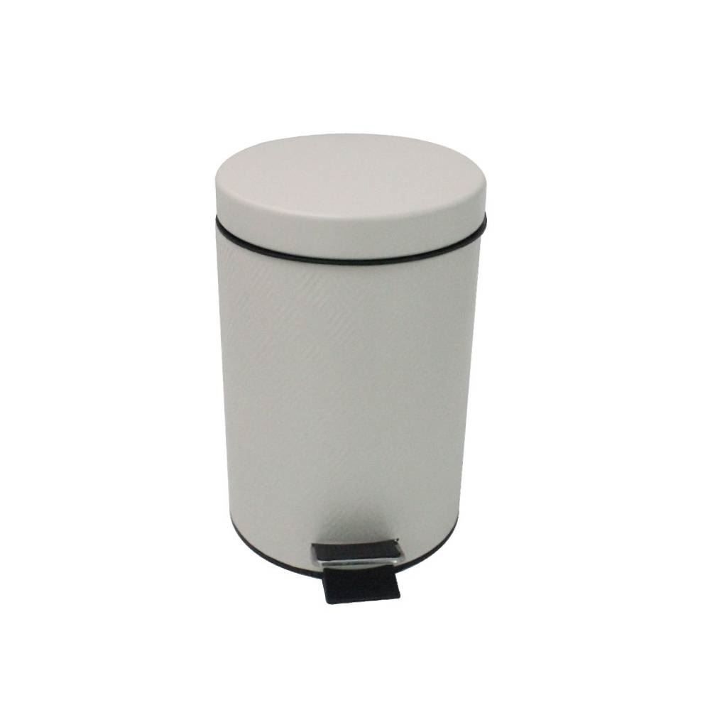 Lixeira Redonda Marrocos Com Pedal 3 Litros Havan Casa - Baunilha