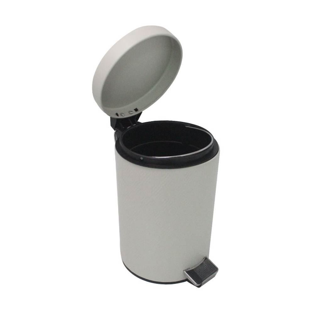 Lixeira Redonda Marrocos Com Pedal 3 Litros Havan Casa - Baunilha