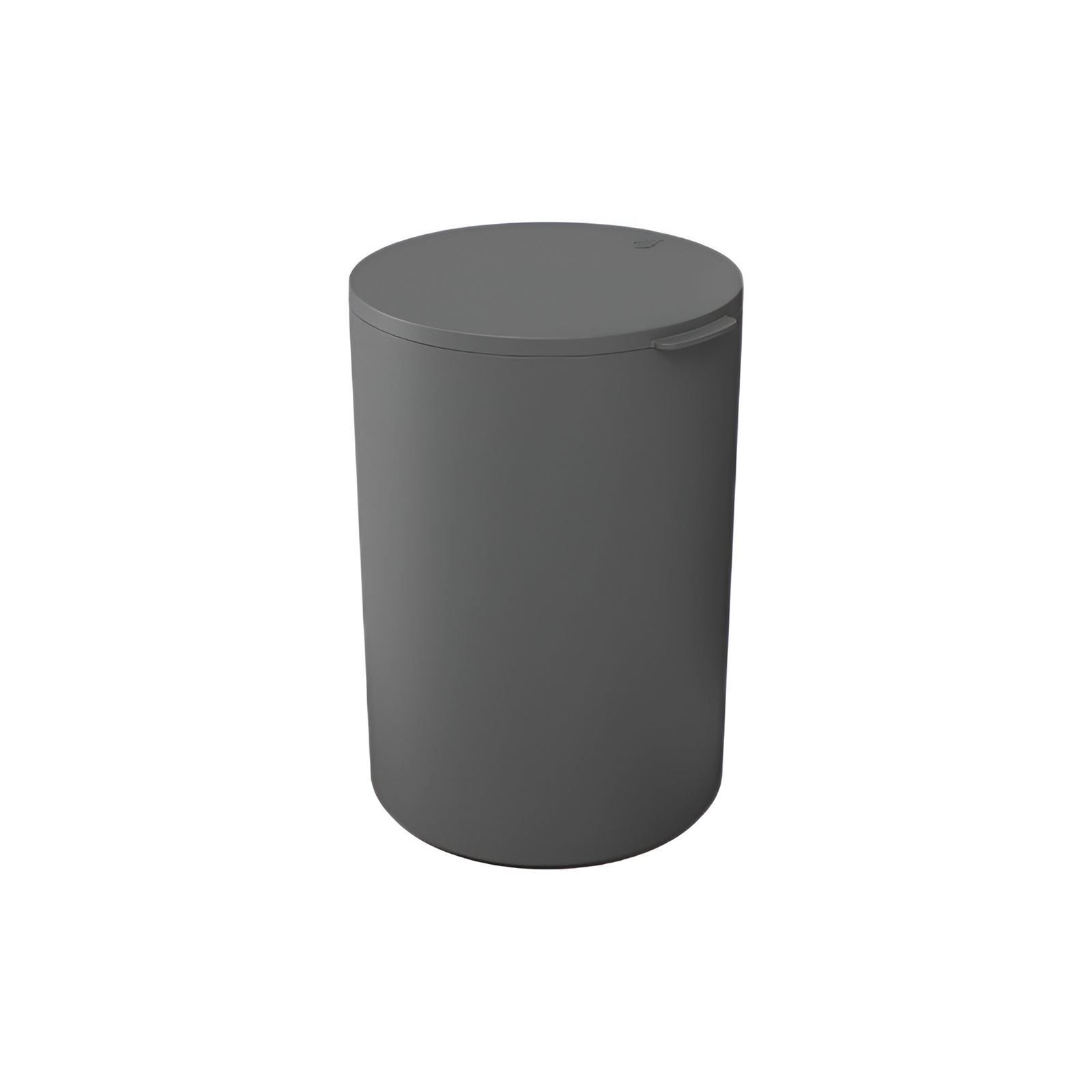 Lixeira Redonda Serene Coza 5 Litros - Cinza Escuro