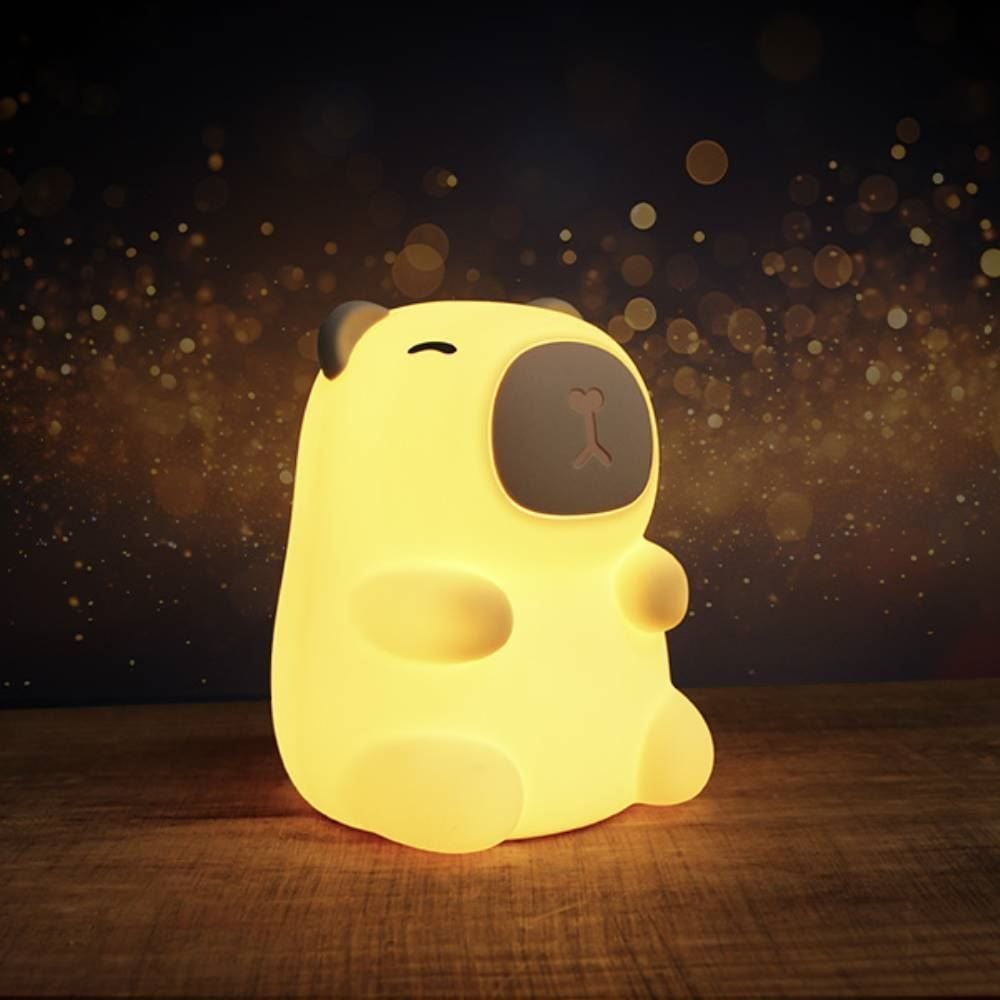 Luminária Soft Led Taschibra Silicone Recarregável - Capybara