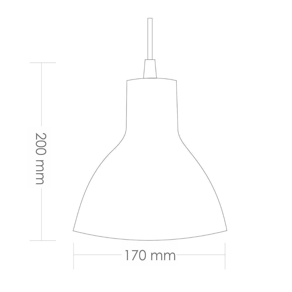 Pendente 1Xe-27 Bivolt Td622 Taschibra - Branco