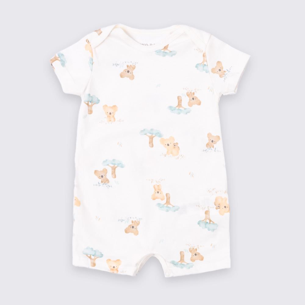 Macaquinho Bebê Menino Manga Curta Estampado Yoyo Baby