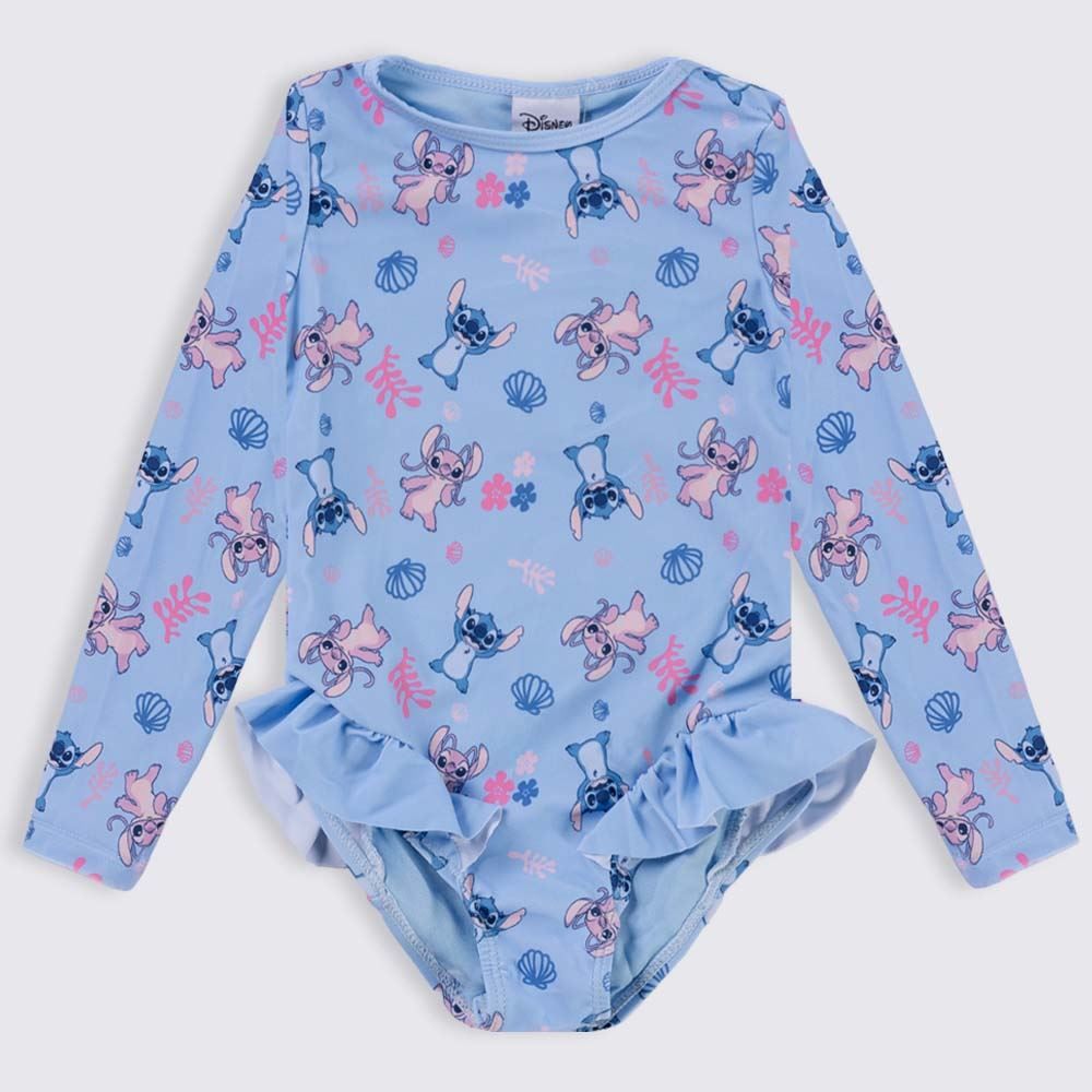 Maiô Infantil Stitch 1 a 3 Anos Disney