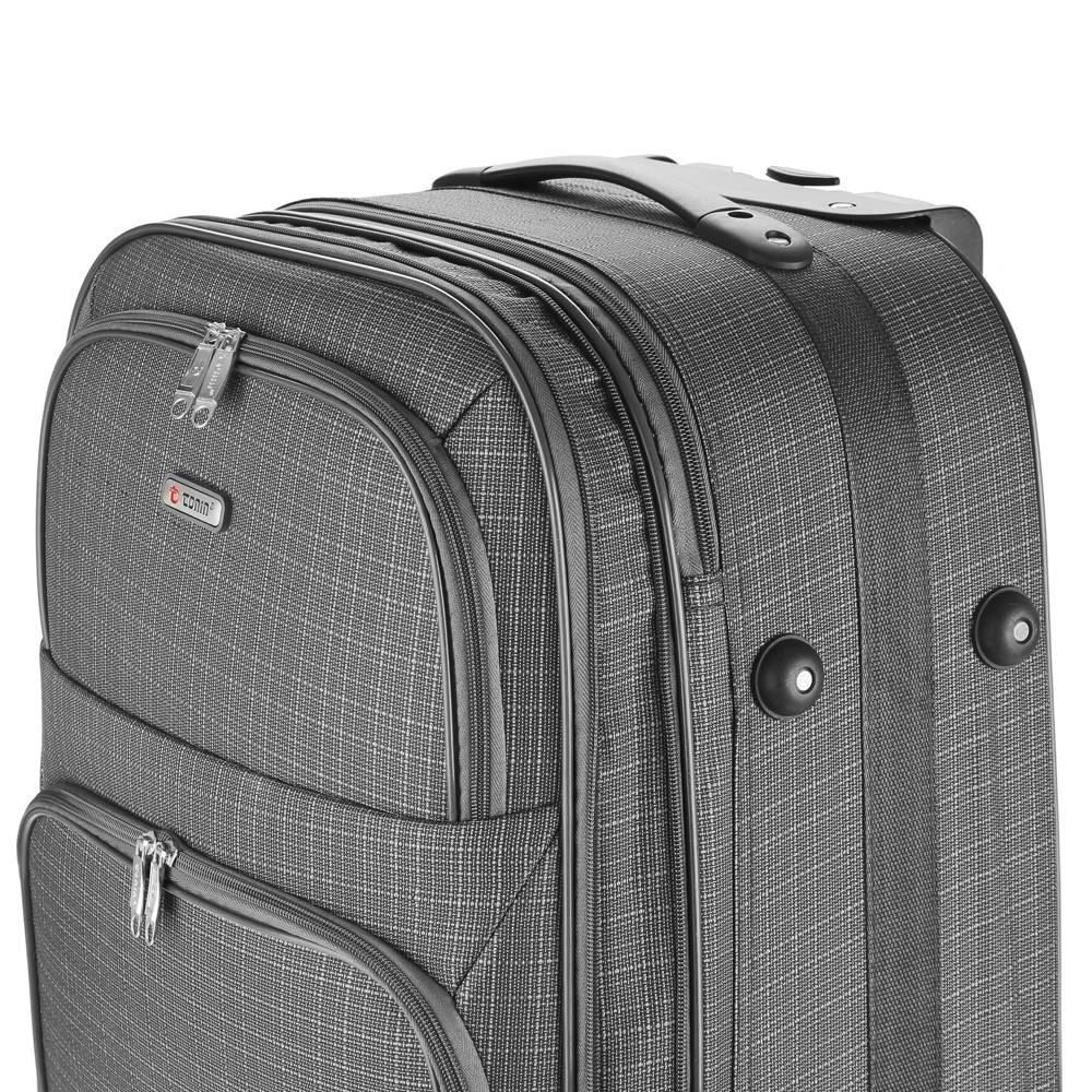 Mala de Bordo em Tecido Conexão 10Kg Tonin - Cinza