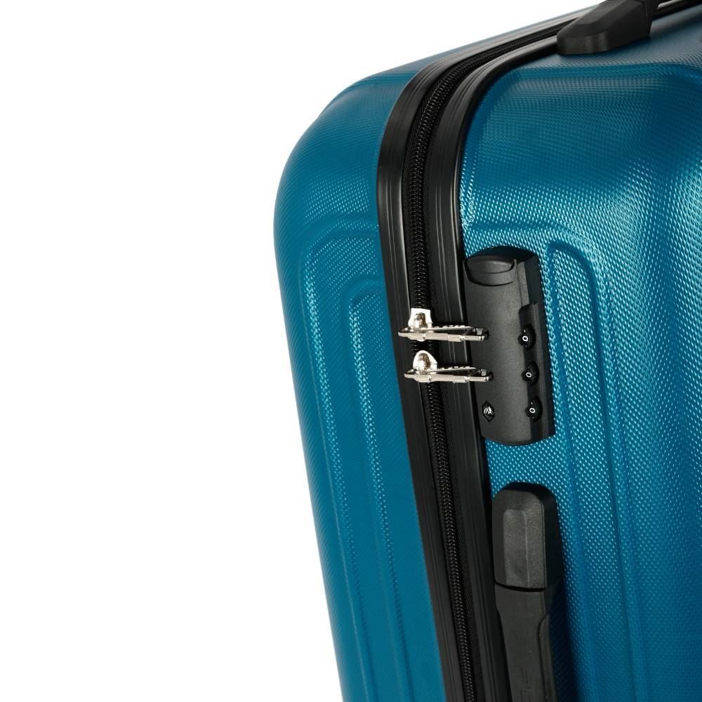 Mala De Viagem Grande Abs 360° Geneva Polo King - Azul